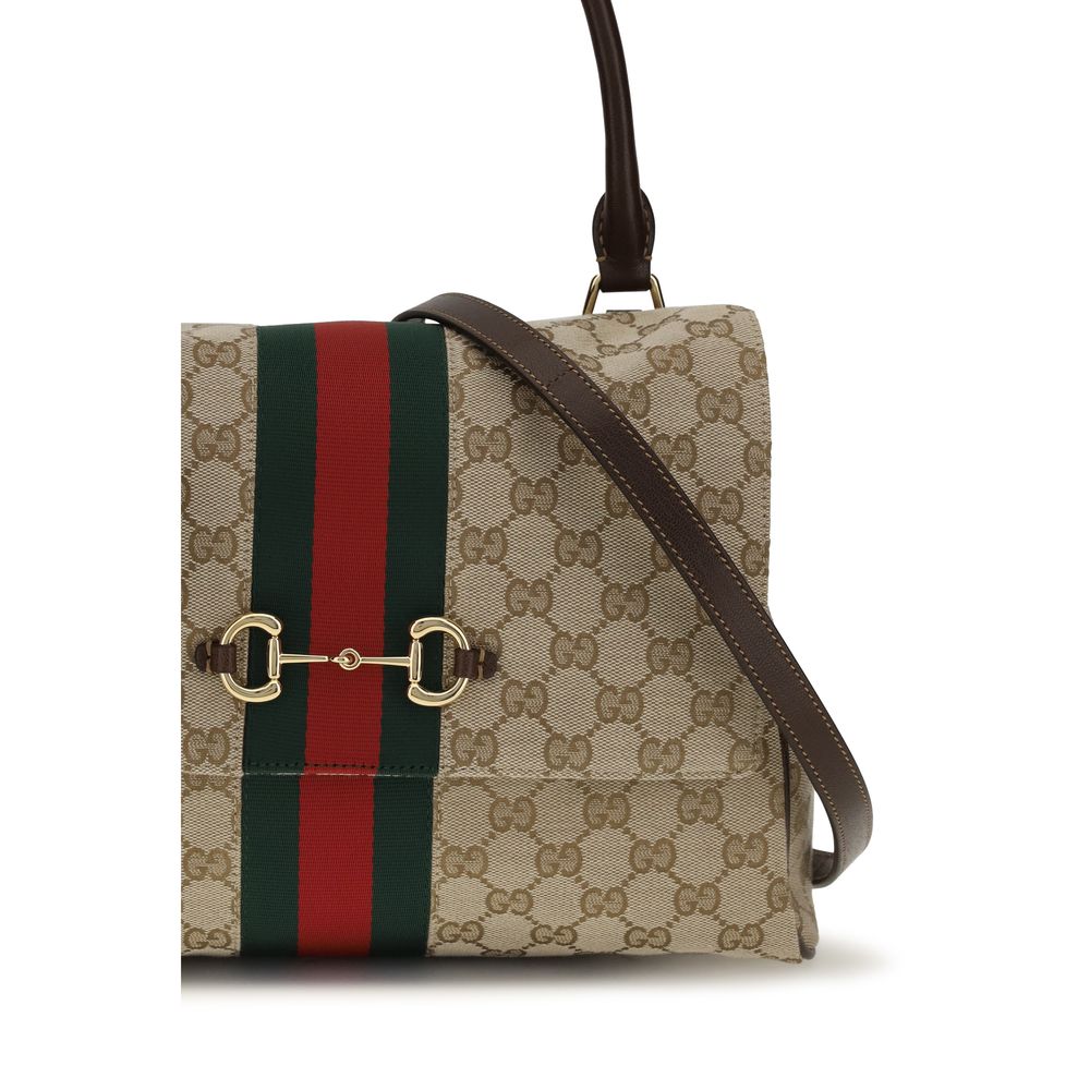 Gucci Beige Polyester Handbag