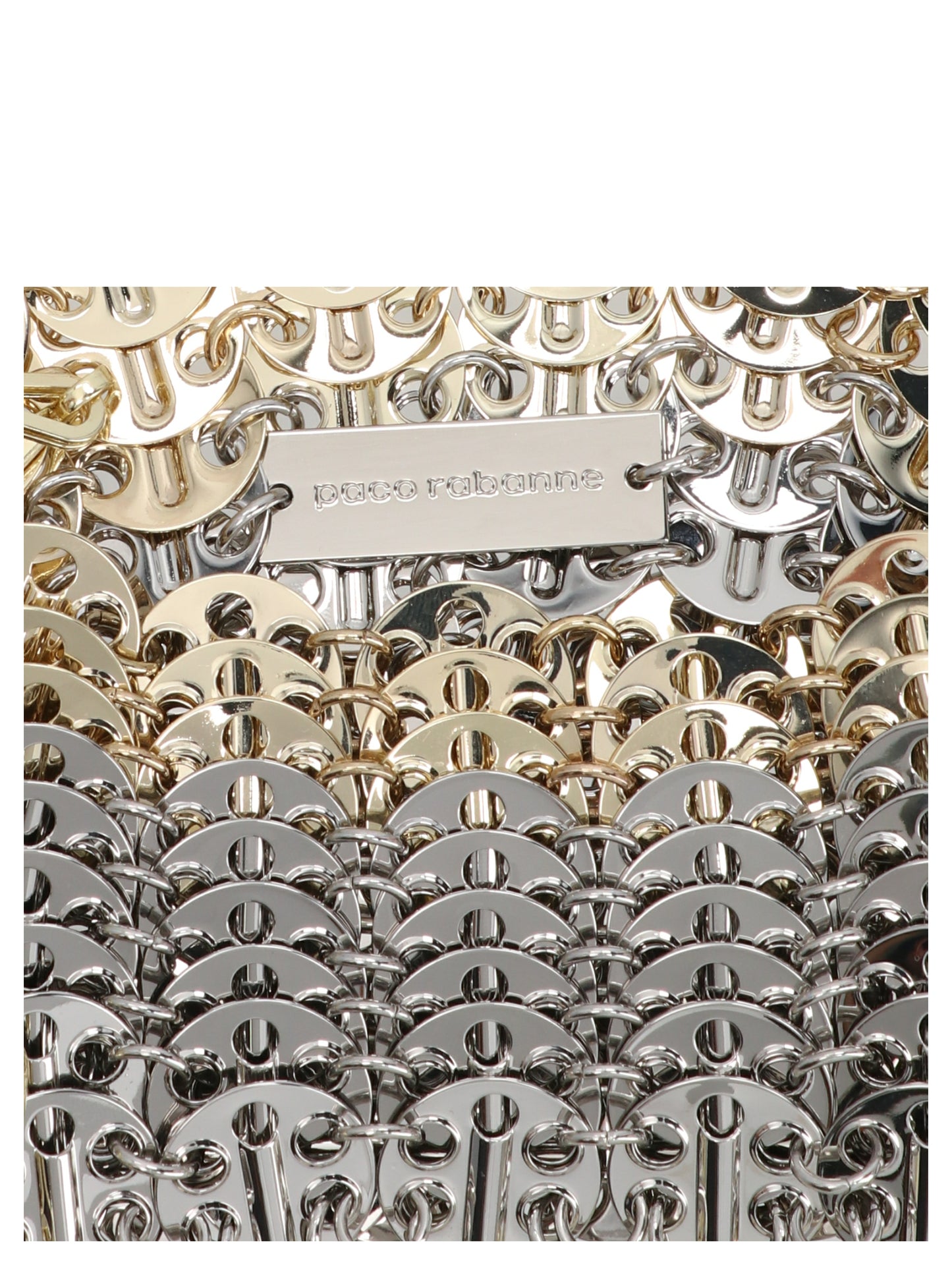 Paco Rabanne Multicolor Brass Shoulder Bag
