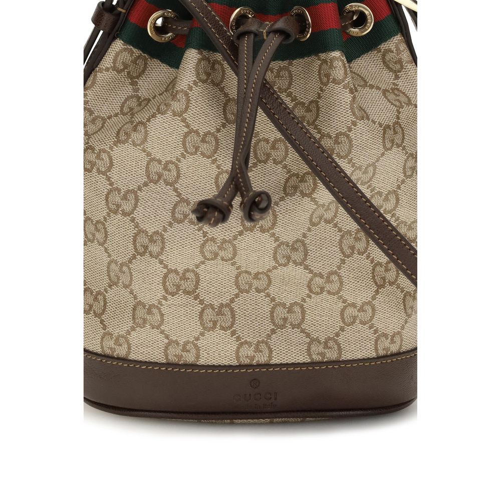Gucci Beige Cotton Backet Bag