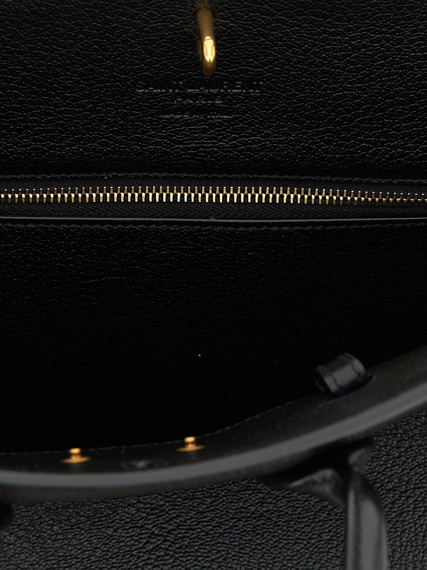 Saint Laurent Black Goatskin Handbag