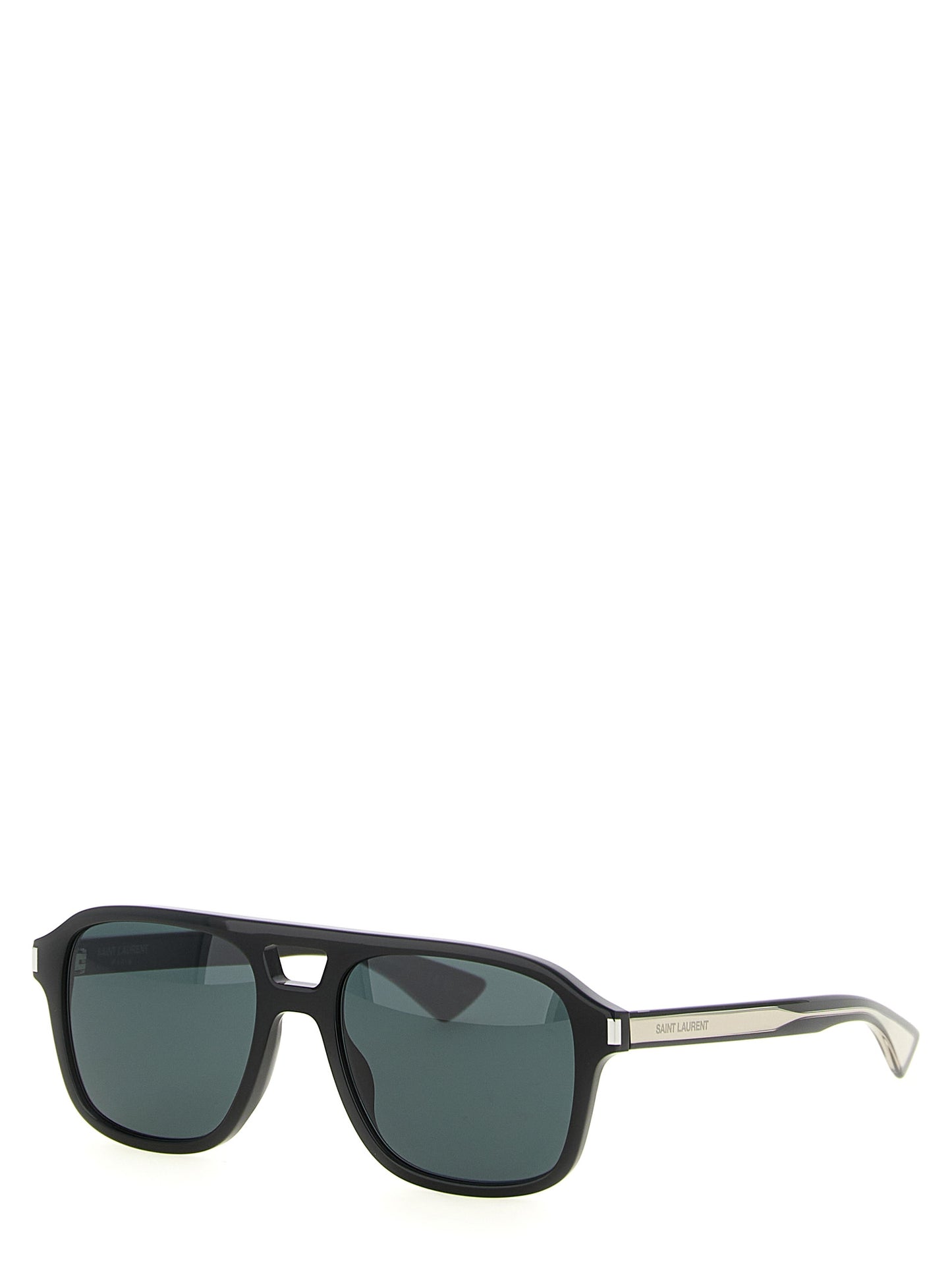 Saint Laurent Black Acetate Sunglasses