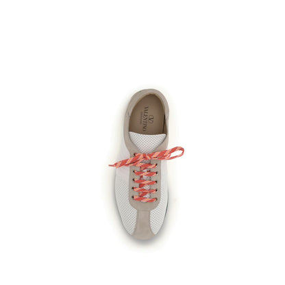 Valentino Garavani Multicolor Calf Leather Bos Taurus Athletic Sneakers