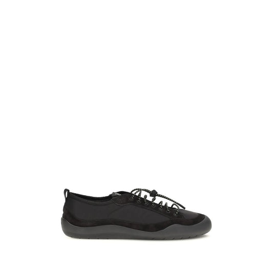 Prada Black Fabric Athletic Sneakers