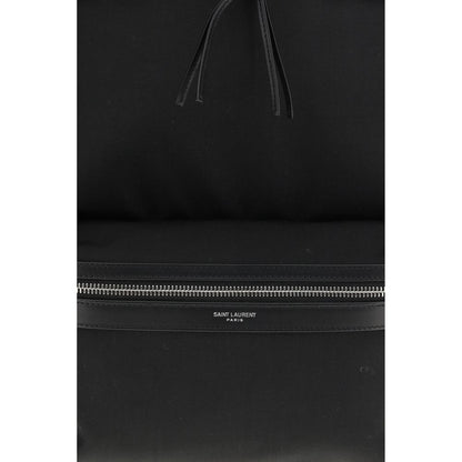 Saint Laurent Black Nylon Backpack