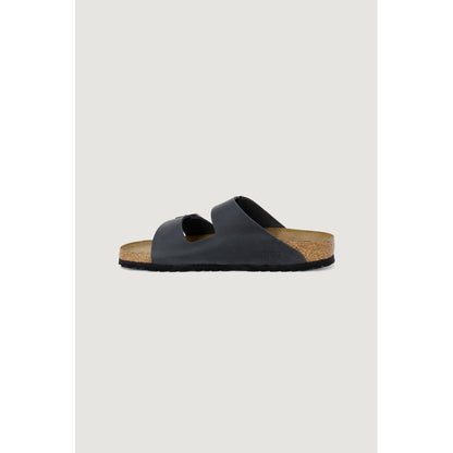 Birkenstock Black Synthetic Flat Sandals