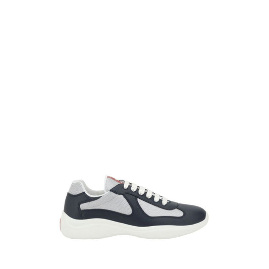 Prada Blue Polyamide Athletic Sneakers