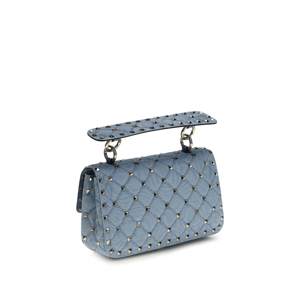 Valentino Garavani Blue Viscose Shoulder Bag