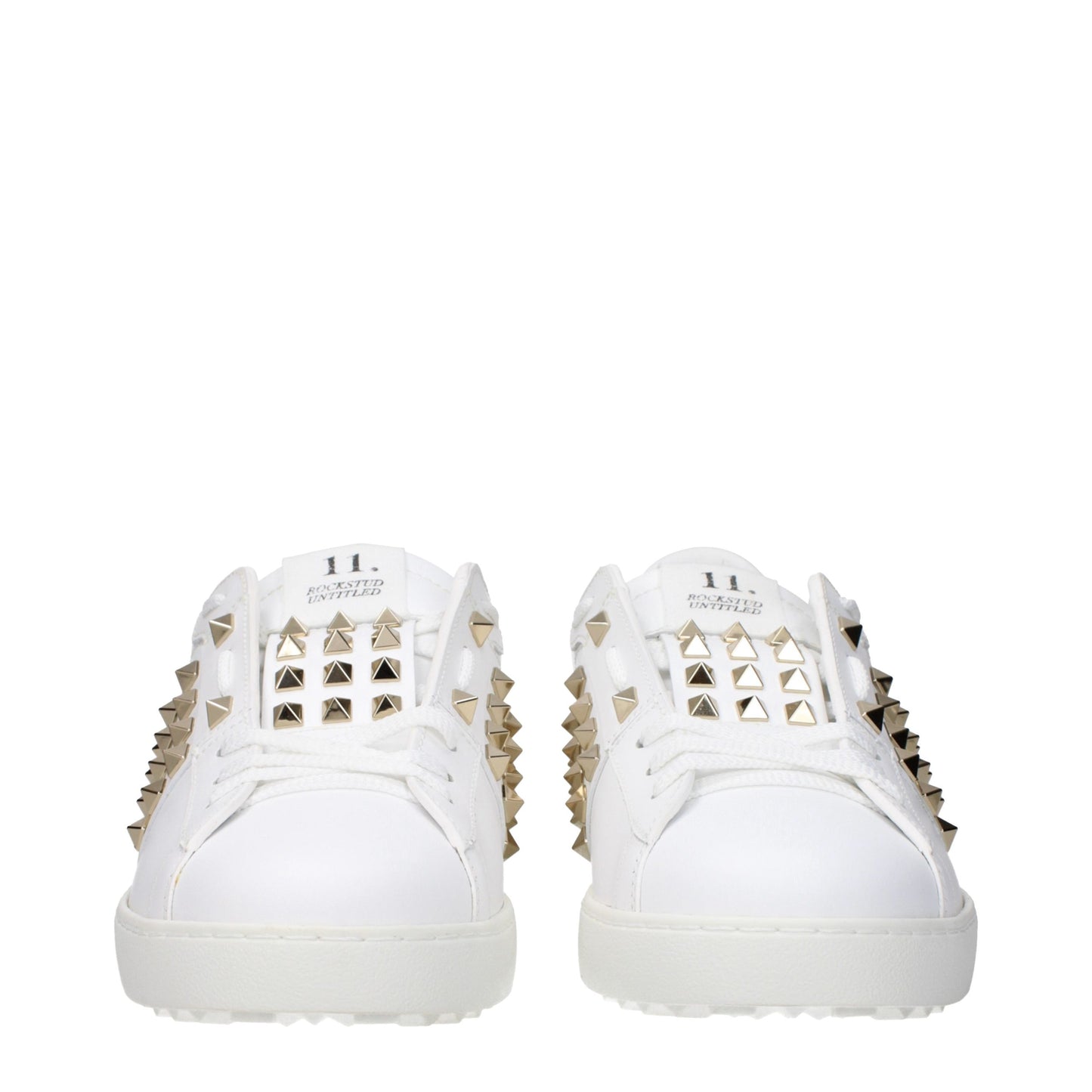 Valentino Garavani White Leather Low Top Sneakers