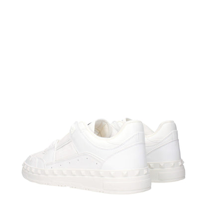 Valentino Garavani White Leather Sneakers