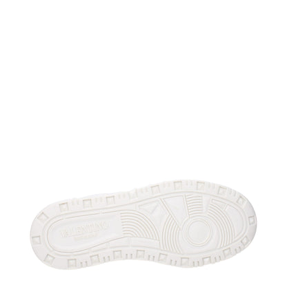 Valentino Garavani White Leather Sneakers
