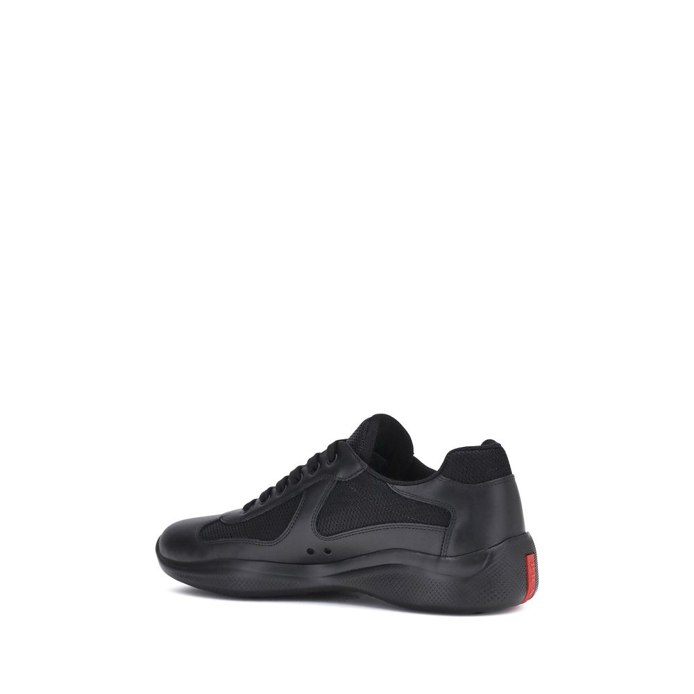 Prada Black Polyamide Sneakers
