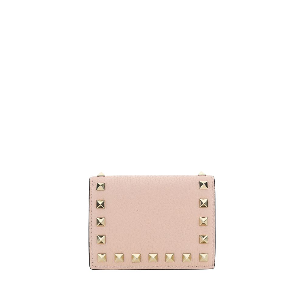 Valentino Garavani Multicolor Calf Leather Bos Taurus Wallet
