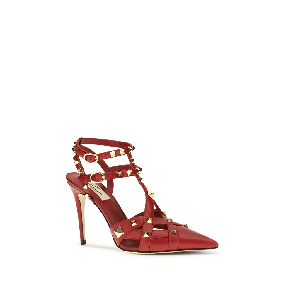 Valentino Garavani Multicolor Goatskin High Heel Pumps