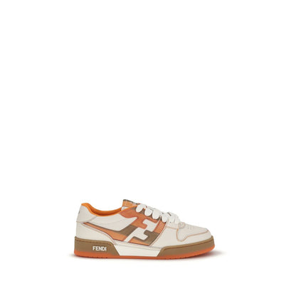 Fendi Multicolor Leather Athletic Sneakers