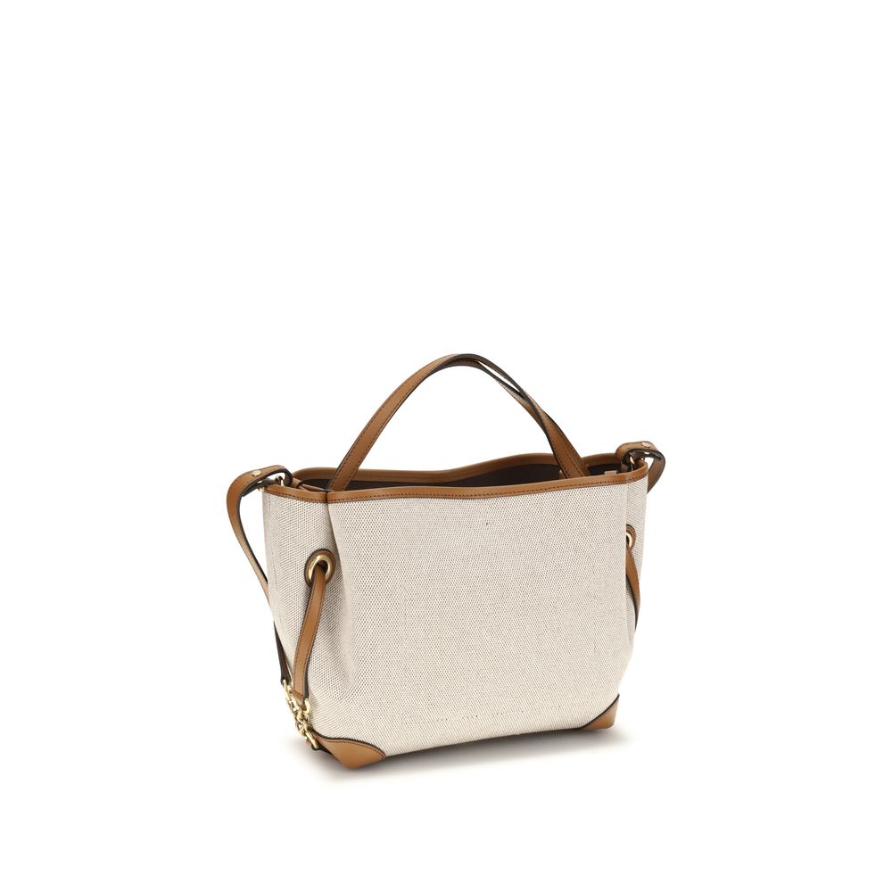 Chloé Beige Fabric Shoulder Bag