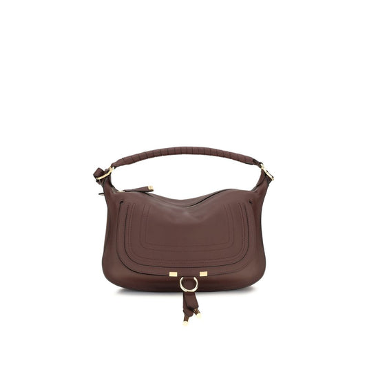 Chloé Bordeaux Calf Leather Bos Taurus Shoulder Bag
