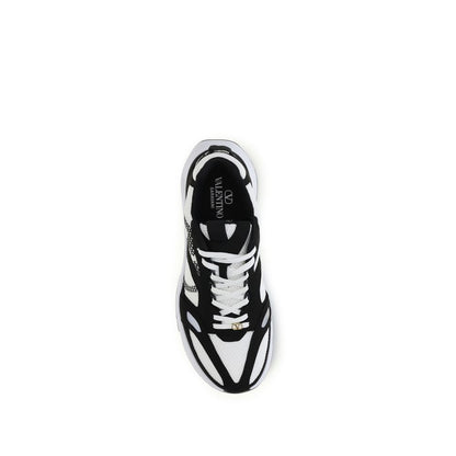 Valentino Garavani Multicolor Fabric Athletic Sneakers