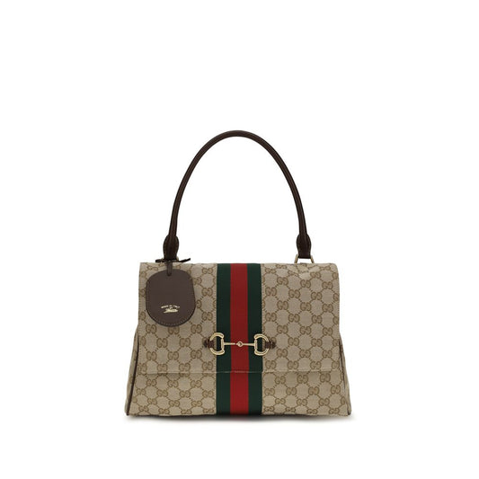 Gucci Beige Polyester Handbag