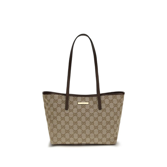 Gucci Beige Polyester Handbag