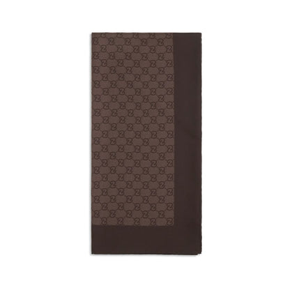 Gucci Brown Silk Foulard