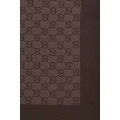 Gucci Brown Silk Foulard