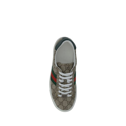 Gucci Multicolor Fabric Platform Sneakers