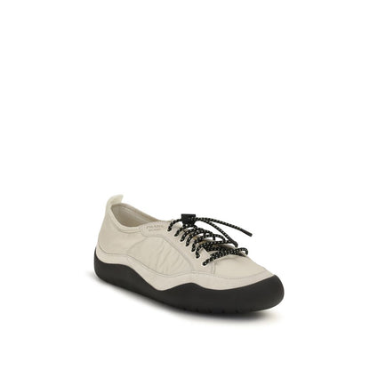 Prada Beige Fabric Athletic Sneakers
