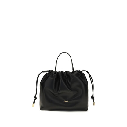 Chloé Black Lamb Ovis Aries Aries Shoulder Bag
