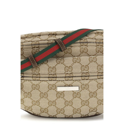 Gucci Beige Polyester Shoulder Bag