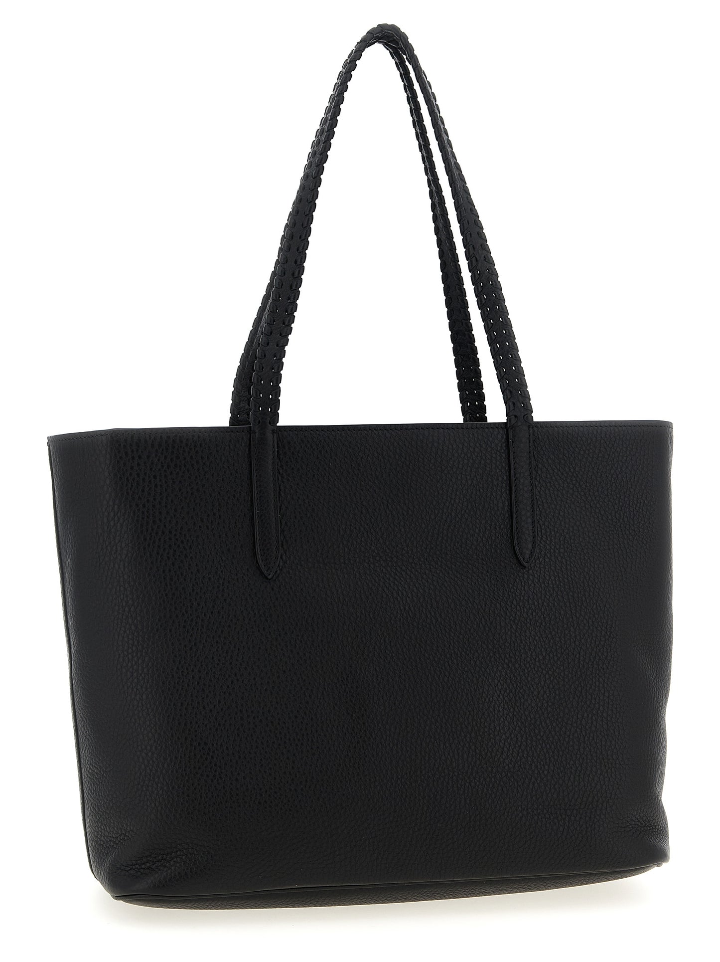 Valentino Garavani Black Calfskin Tote Bag