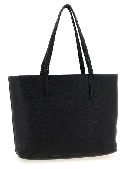 Valentino Garavani Black Calfskin Tote Bag