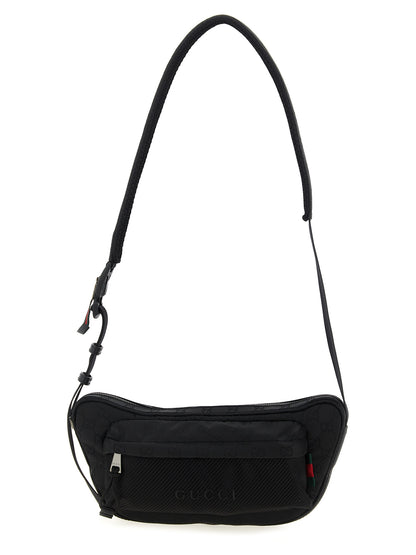 Gucci Black Polyester Crossbody Bag