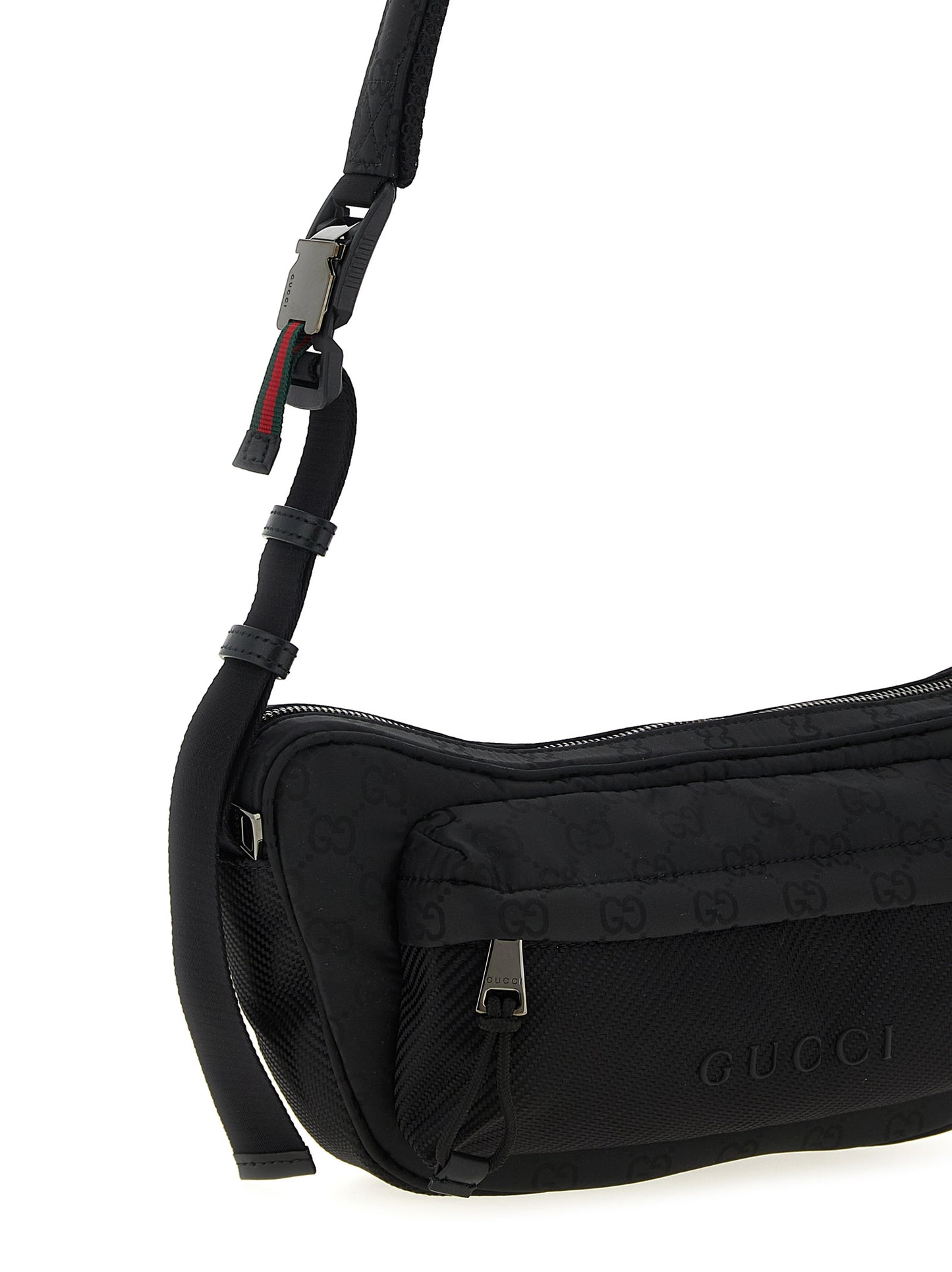 Gucci Black Polyester Crossbody Bag