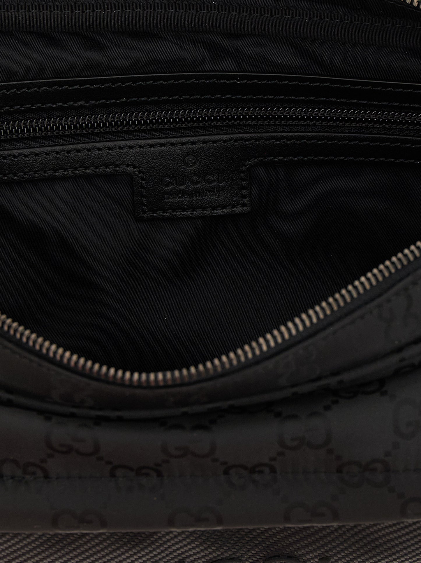 Gucci Black Polyester Crossbody Bag
