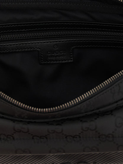 Gucci Black Polyester Crossbody Bag