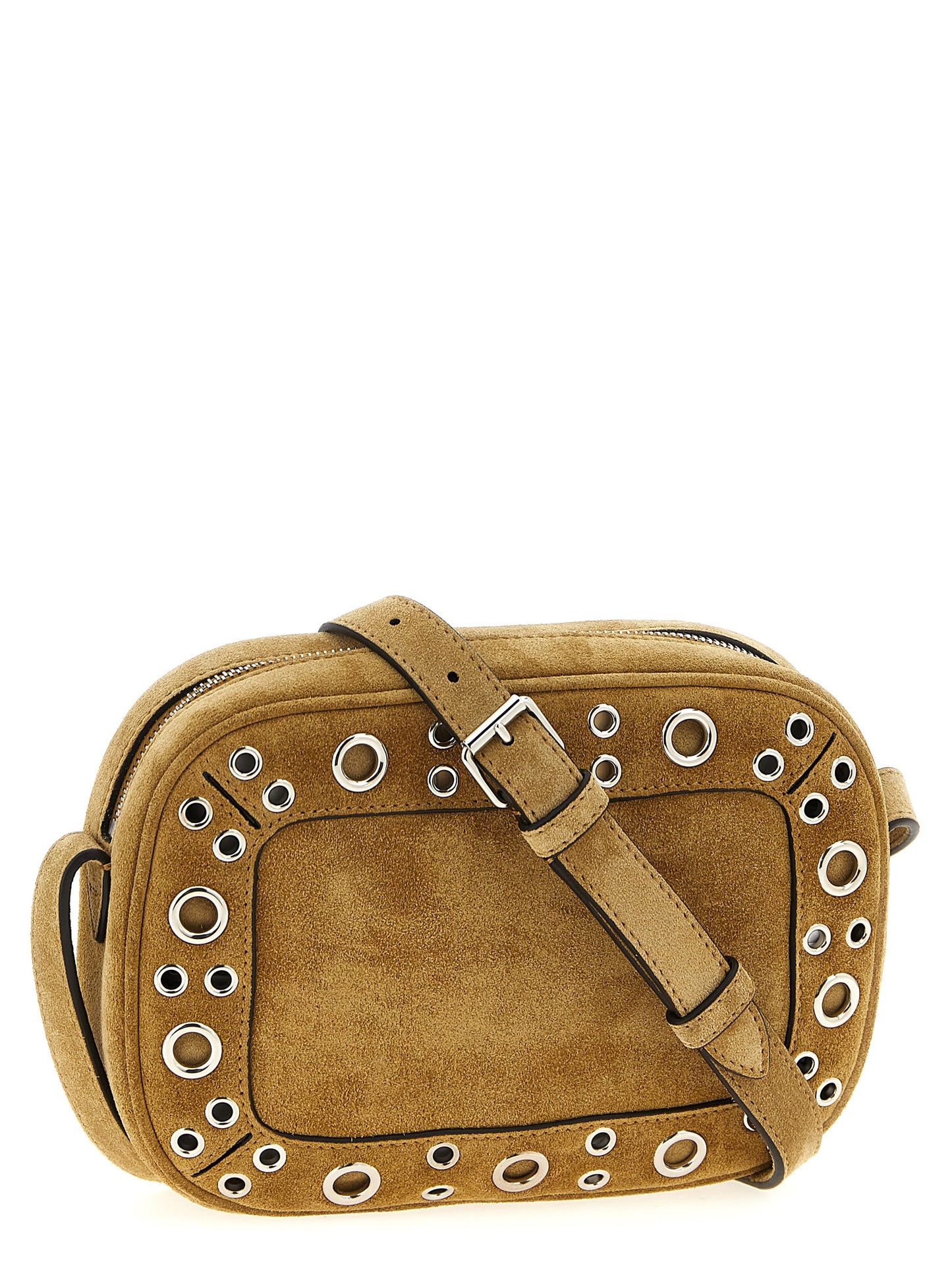 Valentino Garavani Beige Cowhide Crossbody Bag