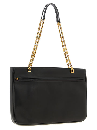 Valentino Garavani Brown Lamb Leather Tote Bag