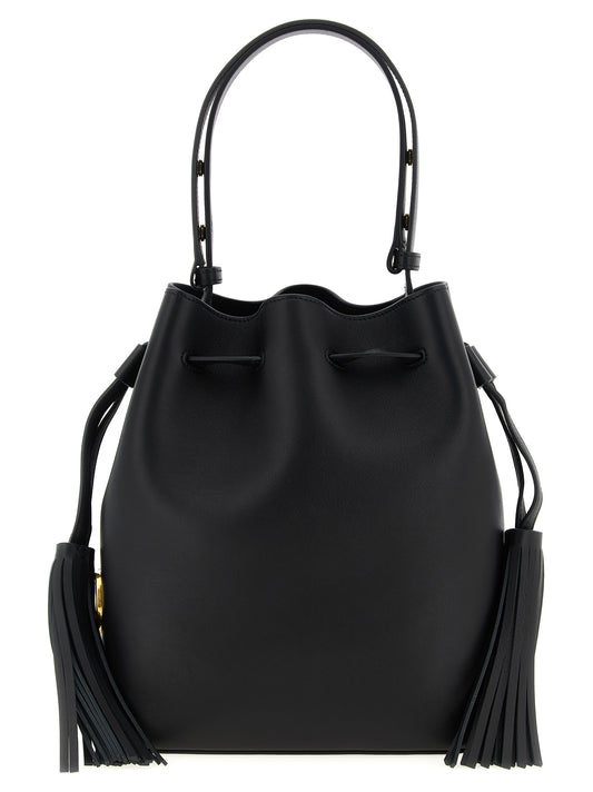Valentino Garavani Black Calfskin Shoulder Bag