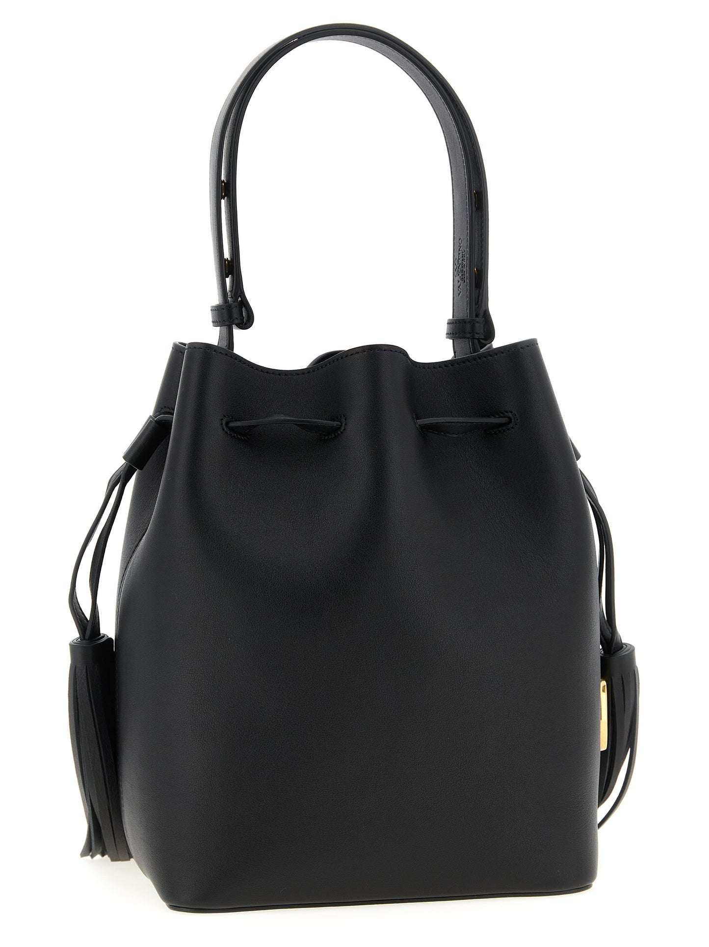 Valentino Garavani Black Calfskin Shoulder Bag