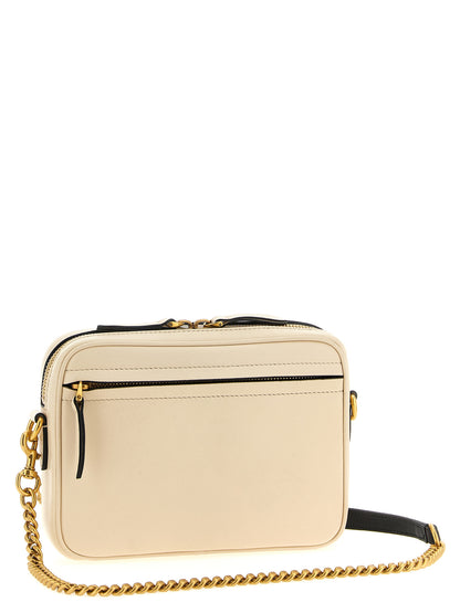 Valentino Garavani Bicolor Lamb Leather Crossbody Bag