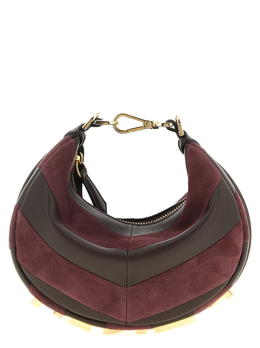 Fendi Multicolor Lamb Leather Handbag