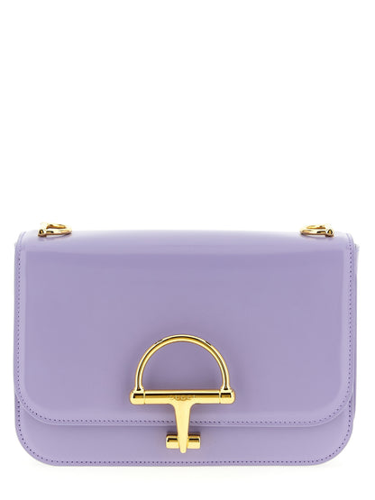 Gucci Purple Calfskin Shoulder Bag