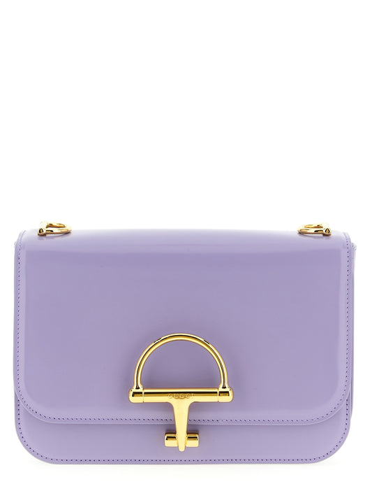 Gucci Purple Calfskin Shoulder Bag