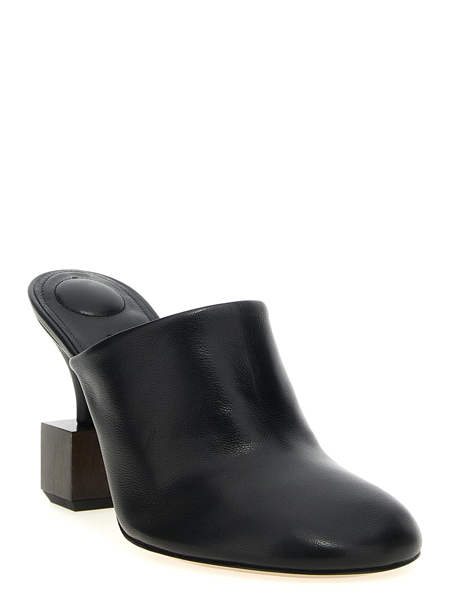 Jacquemus Black Lamb Leather High Heel Pumps