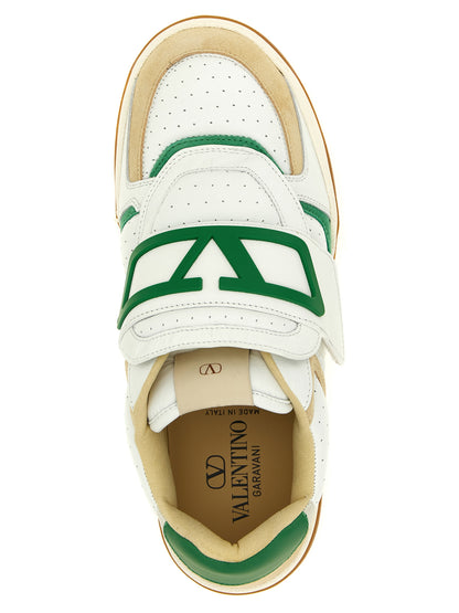 Valentino Garavani Multicolor Leather Athletic Sneakers