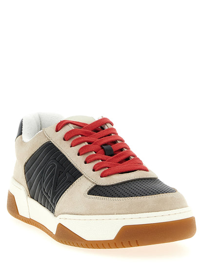 Valentino Garavani Multicolor Calfskin Sneakers
