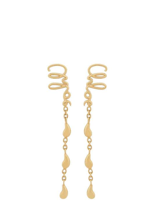 Chloé Gold Brass Earrings