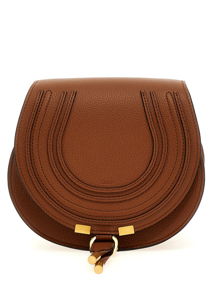 Chloé Brown Lamb Leather Crossbody Bag