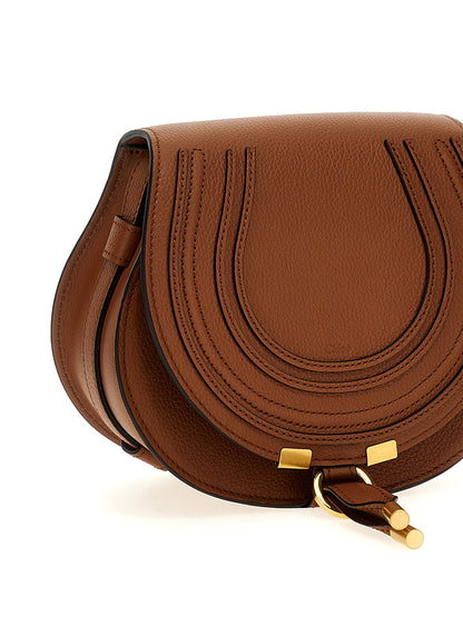 Chloé Brown Lamb Leather Crossbody Bag