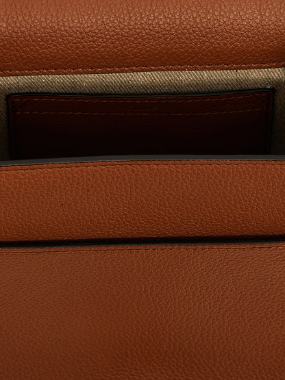Chloé Brown Lamb Leather Crossbody Bag